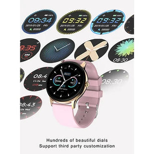 Bluetooth Fitness Smart Watch Blood Heart Rate Monitor