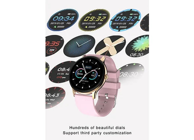 Bluetooth Fitness Smart Watch Blood Heart Rate Monitor