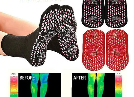Pair Of Tourmaline Magnetic Sock