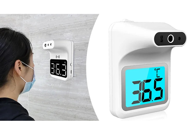 Wall-Mounted Infrared Forehead Thermometer