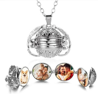 Photo Locket Frames Necklace