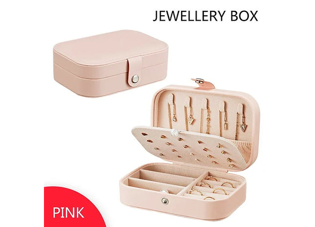 Zip-Up Jewellery Organiser Box