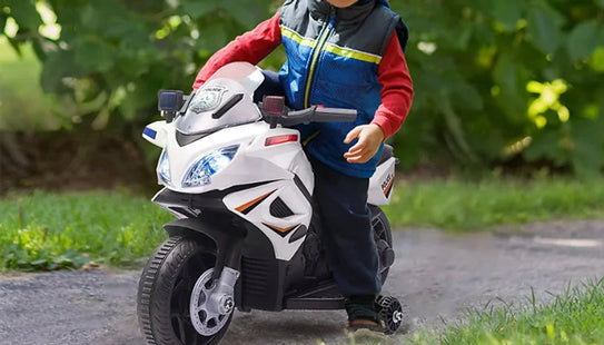 Kids 6V Electric Pedal Motorcycle Ride-On Toy