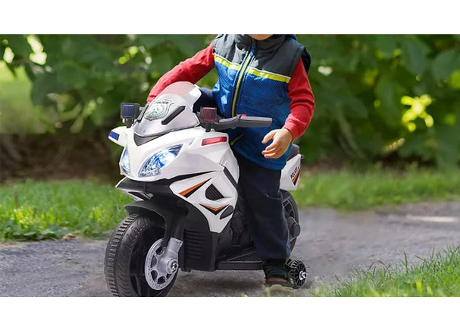 Kids 6V Electric Pedal Motorcycle Ride-On Toy