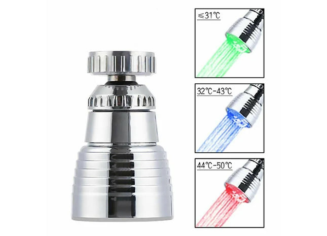 LED Temperature Sensitive Light-up Faucet