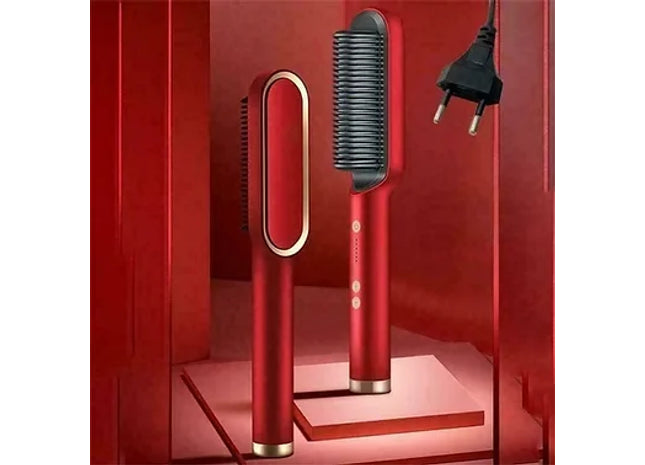 Electric Hair Straightener Brush