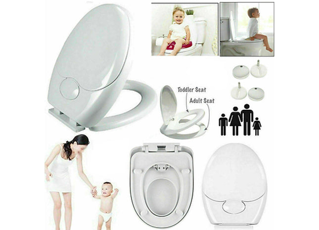 Family Friendly Child Kids Toilet Seat