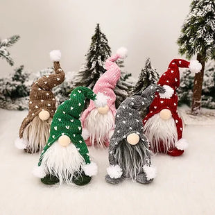 Christmas Gnome Plush Santa Doll