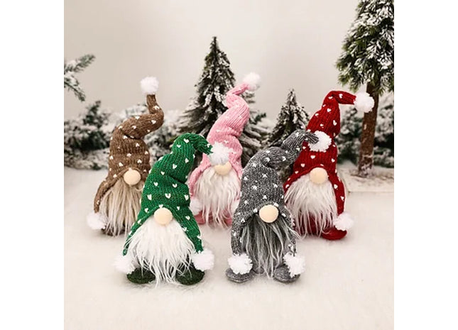 Christmas Gnome Plush Santa Doll