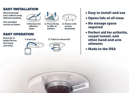Mounted Jar Opening Device