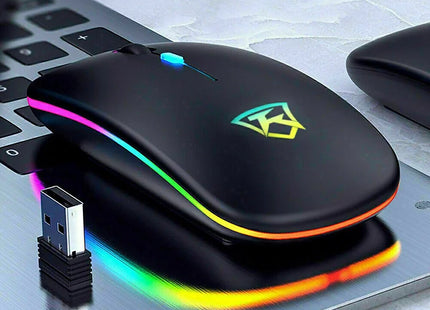 Slim LED Wireless Mouse