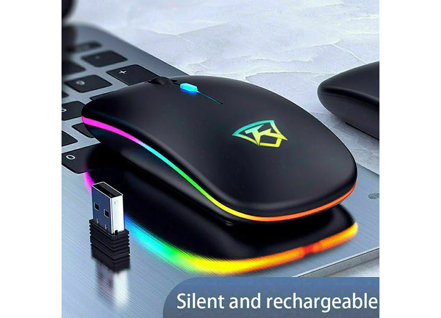 Slim LED Wireless Mouse