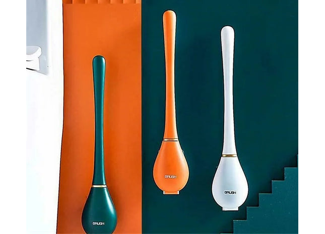 Silicone Brush Head Toilet Brush