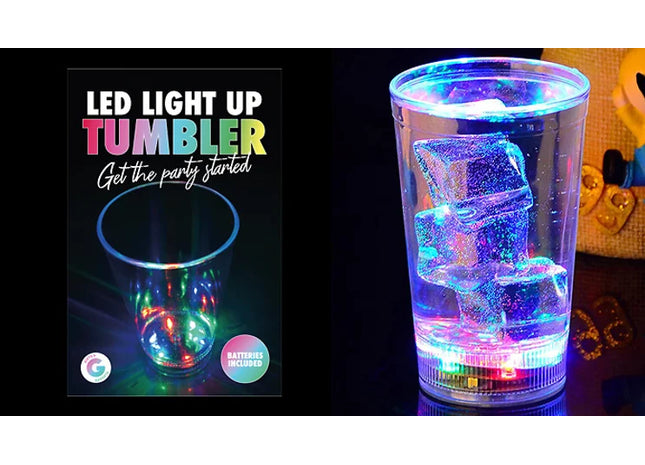 LED Light Up Drinking Tumbler