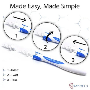 Ear Wax Remover Tool 16 Spiral Cleaner Set