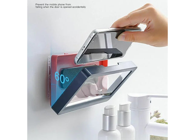 Waterproof Shower Phone Holder Case Wall Mounted