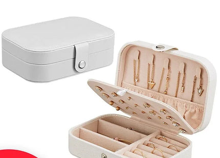 Zip-Up Jewellery Organiser Box