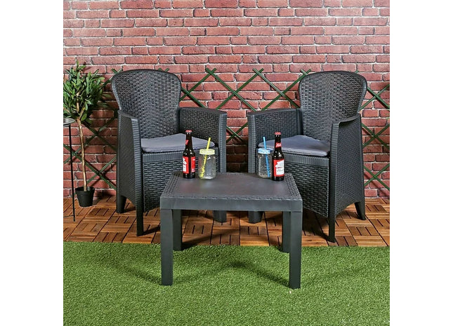 3pc Outdoor Garden Furniture