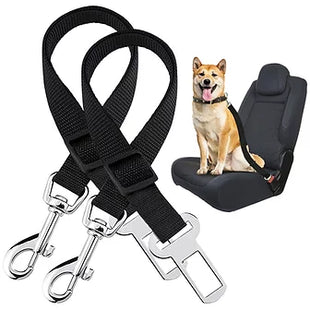 2pk Pet Dog Seat Belt