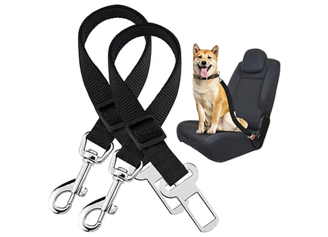 2pk Pet Dog Seat Belt
