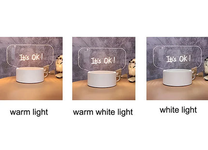 LED Acrylic Message Board