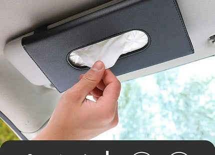 Leather Tissue Storage Box