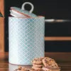 Nicola Spring Hand-Printed Porcelain Cookie Jars