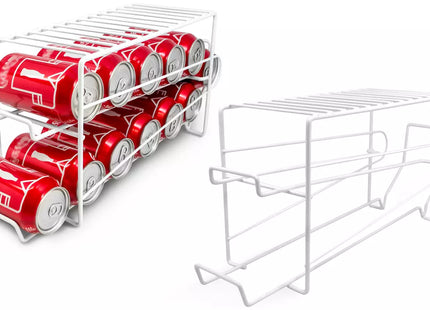 Tin Can Storage Dispenser Rack