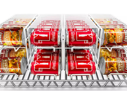 Tin Can Storage Dispenser Rack