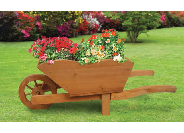 Farmhouse Wheelbarrow Planter