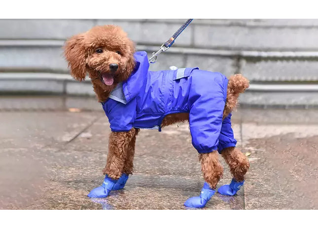 Dog Silicone Non-Slip Wear-Resistant Rain Boots