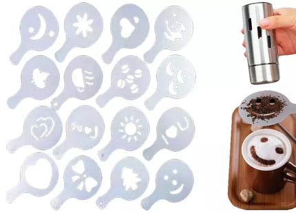 16-Piece Coffee Decoration Set