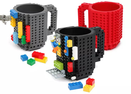 Build-on Brick Mugs