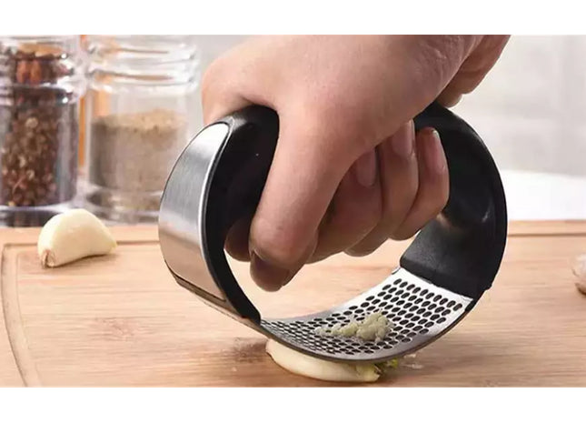 Stainless Steel Garlic Press Tool Set