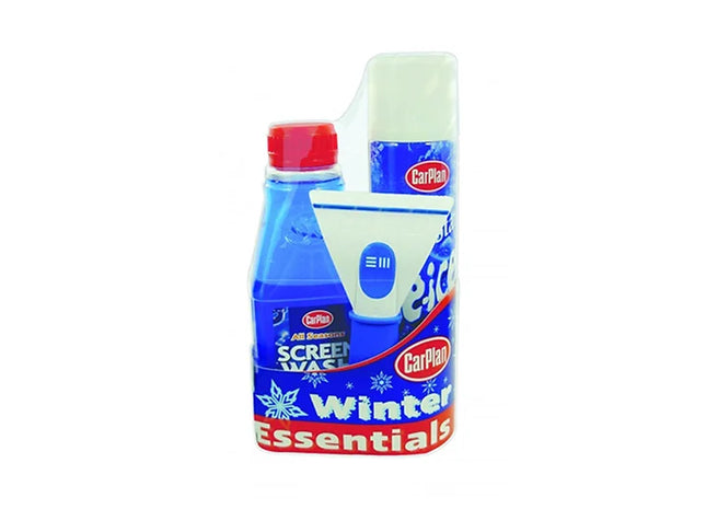 Winter Kit Essentials Gift Pack (Inc. De-Icer, Screenwash & Scraper)