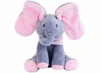 Peekaboo Singing Elephant Plush Toy
