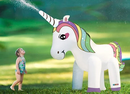 Giant Inflatable Unicorn Sprinkler Pool Toy