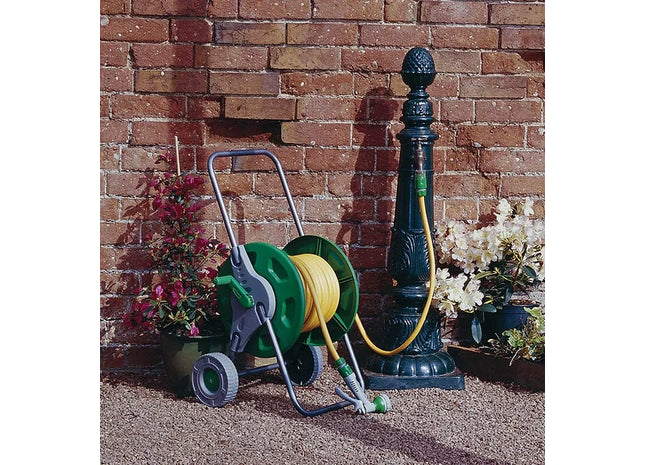 Kingfisher Garden Hose Trolly Set Complete with 25 Metres of Hose
