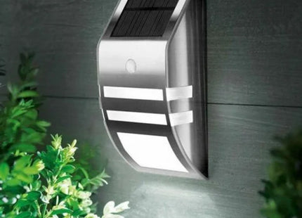 Stainless Steel Solar Wall Sensor Light