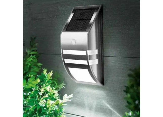 Stainless Steel Solar Wall Sensor Light