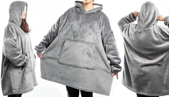 Oversized Cosy Blanket Hoodie - 4 Colours