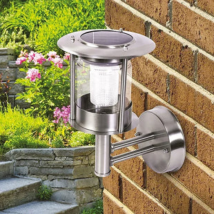 Solar Stainless Steel LED Wall Light