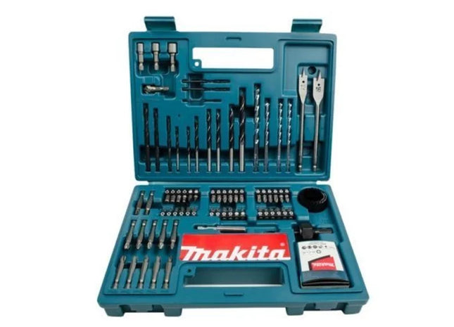 Makita 100 Piece Power Drill Bit Set Screwdriver Set