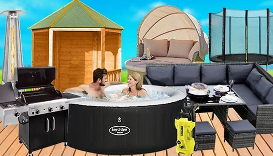 Luxury Garden Mystery Deal - Karcher, Lay-Z Spa Hot Tub, Rattan, Gazebos