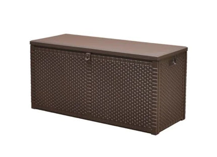 Weatherproof Rattan Garden Storage Box - 106L or 300L
