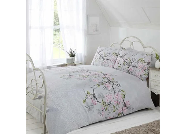ELOISE GREY DUVET SET