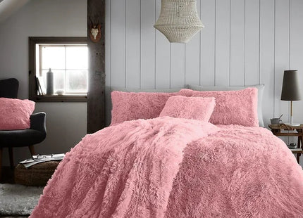 Luxury Faux Fur Throw or Duvet Sets - 8 Colours & 3 Sizes