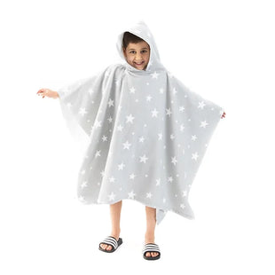Star Kids Hooded Poncho Towel