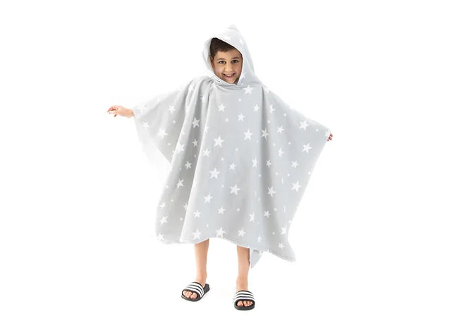 Star Kids Hooded Poncho Towel