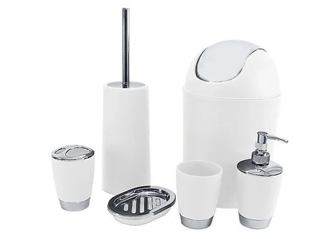 6pc Bathroom Accessory Set